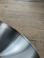 Глубокий салатник из нержавеющей стали, металлическая миска для кухни объем 1,75 л, диаметр 20 см #8, Марина Ш.