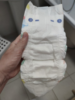 Подгузники на липучках 3 размер M от 6 до 11 кг для новорожденных детей 46 шт / Детские ультратонкие японские премиум памперсы для мальчиков и девочек / NAO #160, Татьяна Ч.