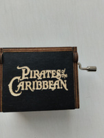 Музыкальная шкатулка DRAKON IRG с темой из Пираты карибского моря/ шарманка Капитан Джек Воробей/ Pirates of the Caribbean #66, Арсений К.