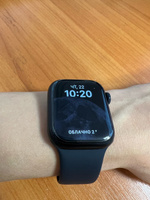 Защитная гидрогелевая пленка для смарт часов Apple Watch Series 7, 8, 9 41mm (3 штуки) / Противоударная глянцевая гидропленка для Эпл Вотч 7, 8, 9 41мм / Самовосстанавливающаяся гелевая бронепленка #110, Анастасия Е.