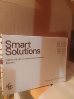 Стакан с двойными стенками дном 400 мл Smart Solutions для кофе, чая, воды, набор из 2 шт. #5, Анна П.