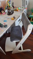Подушки на растущий стул для детей Конек Горбунек Комфорт, графит #37, Светлана Ж.