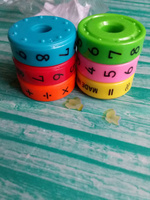 Головоломка для детей Магнитная Арифметика учимся считать / Развивающая игрушка iq, для малышей, для подростков, пятнашки, счёты в дорогу #63, Наталья П.