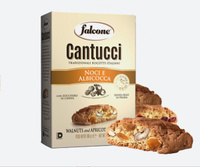 Печенье сахарное Кантуччи (Cantucci) с грецким орехом и абрикосом, 180 г, Falcone, Италия #8, ОА