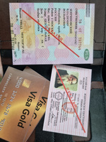 Обложка для паспорта из натуральной кожи , для водительских документов , портмоне , кардхолдер 7в1 #43, Анастасия С.