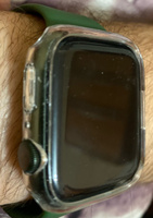 Защитный (противоударный) бампер на часы Apple watch / Пластиковый чехол на боковую поверхность для Apple watch (Эпл вотч) 7/8 Series, 45mm #10, Валерия Я.