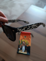 Wayfarer Grey Camo Military / Очки солнцезащитные женские, мужские/ очки солнцезащитные мужские/очки от солнца/ солнечные очки/ солнцезащитные очки мужские /очки мужские/очки солнечные/Очки в подарок/ очки подростковые/очки летние / очки для мужчин #127, Жанна Ш.