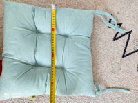Подушка для сиденья МАТЕХ VELOURS LINE 42х42 см. Цвет мятный, арт. 37-590 #57, Аксана М.