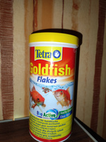 Корм для рыб Tetra Goldfish Flakes 1 л, хлопья для золотых рыбок #4, Евгения П.