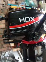Лодочный мотор 2-х тактный HDX R series T 3,6 СBMS #4, Дмитрий Б.