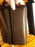 Мужской клатч Baellerry с ремешком на запястье, темно-коричневый #58, Анастасия З.