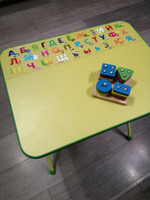 Складной столик с алфавитом и стульчик для детей от 3 до 7 лет. Размер стола 450x600x580 мм, стульчика 260x290x560 мм #2, Юлия П.