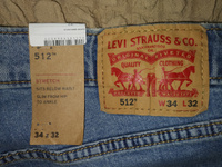 Джинсы Levi's 512 SLIM TAPER FIT #11, Игорь Р.