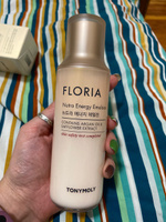 Tony Moly Эмульсия для лица увлажняющая с аргановым маслом, Корея / Floria Nutra Energy Emulsion, 160 мл. #6, Виктория К.