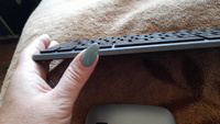 WISEBOT Комплект мышь + клавиатура беспроводная k&m, серый #35, Анна Ш.