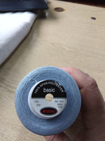 Нитки для швейных машин промышленные 4 шт MAXag Basic голубой толщина 50/2 длина 5000 ярд 4570 метров полиэстер #9, Юлия Ш.