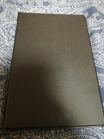Чехол для планшета Samsung Galaxy Tab A8 10.5" (2021) SM-X200/X205, кожаный, трансформируется в подставку (черный) #36, Марина К.