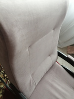 KEMPINGROUP Кресло-качалка Тироль, ткань/кофе с молоком, 64х132х90 см #39, ПД УДАЛЕНЫ