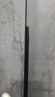 Комплект 4 штуки, Ручка для мебели накладная "Craft" 300 мм,профиль,черный матовый #17, Юлия