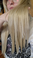 Накладные волосы, пряди на заколках-клипсах, 24/613 Пепельный блонд #99, Анастасия Р.