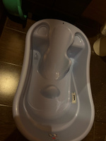 Ванночка для купания новорожденных Kidwick Лайнер, с термометром, фиолетовая #58, Ольга Р.