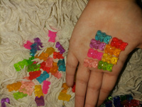 Набор для создания украшений мармеладные мишки для девочек , для создание браслетов, шармы для ребенка #29, Амина А.