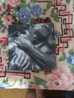 Картина по номерам на холсте на подрамнике 40х40 'Крепкие объятия Любовь Страсть Пара' #125, Елизавета Щ.