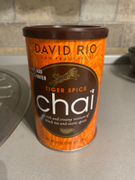 Пряный черный чай латте David Rio/Дэвид Рио Chai Tiger Spice (с медом, со специями: кардамон, корица, имбирь и гвоздика), без глютена и лактозы, масала, 398г. #34, Ирина Ш.