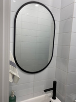 Artig Зеркало интерьерное "Зеркала овальные черные", 50 см х 80 см, 1 шт #31, Дарья К.