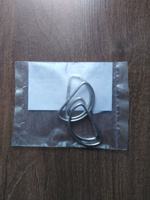 Полукольцо металлическое разъемное для сумок, одежды, рукоделия, 50 мм, серебряный, 4шт #20, Алина А.