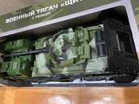 Игрушечная военная машинка тягач с танком, Нордпласт, боевая машина, военная техника, игрушки для мальчиков #85, Айгуль С.