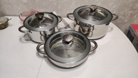 Набор посуды для приготовления 6 предметов GALAXY LINE GL9505 #48, Анастасия Т.