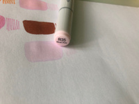 Двусторонний заправляемый маркер SKETCHMARKER на спиртовой основе для скетчинга, цвет: R35 Серебристо розовый #99, Надежда М.