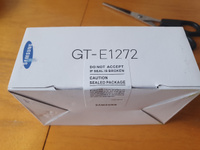 Мобильный  кнопочный телефон Samsung GT-E1272 / Сотовый телефон с 2-дюймовым экраном / классическая лягушка для звонков цвет Белый #32, Антон З.