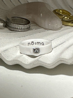 Кольцо керамическое NOIMA, с фианитом, белое, р.19,5 #96, Екатерина Г.