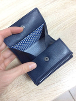 Кожаный кошелек серии Flavio NP DuDu Bags, 620-216-blue, синий #2, Юлия К.