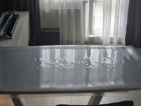 Гибкое стекло на стол KREKERDECOR рифленая пленка на стол, прямоугольник 90/140см, толщина 1,8мм, скатерть силиконовая на стол #110, Виталий К.