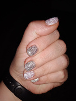 Гель лак для ногтей TNL Shine bright серебристый светоотражающий с блестками №12, 10 мл #159, Наталья З.