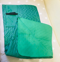 Плед для пикника коврик покрывало для пляжа Comfy, зеленый #5, Татьяна Ш.