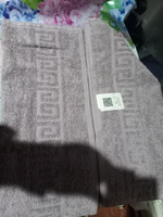 Полотенце банное "Ашхабадский текстильный комплекс", Хлопок, Махровая ткань, 40x70 см, серый, 1 шт. #3, Александра З.