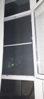 Москитная сетка на окно (1600х860мм) с креплением, комплект для сборки рамной антимоскитной сетки своими руками #109, Sergei B.