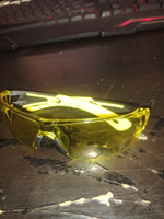 ЕЛАНПЛАСТ Очки защитные открытые Компаньон (желтые)/ для защиты глаз от механических воздействий твёрдых частиц #7, Никита А.