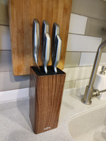 Подставка для ножей и ножниц для кухни с наполнителем LARA высота 22см универсальная #7, Анастасия М.