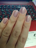 Masura Лак для ногтей Русалка , холодный розовый с голографическим глиттером , 11 мл #144, Оля П.