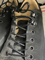 Шнурки для обуви, шнурки 90см., круглые, тонкие, с пропиткой, SAPHIR - 01 (чёрный), Франция #28, Ksenia K.