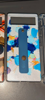 Универсальный силиконовый попсокет, ремешок для телефона / кольцо на палец, Темно синий #96, Алина Н.