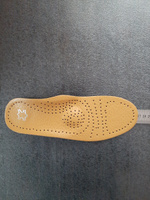 Стельки ортопедические кожаные для обуви с супинатором, мужские и женские, бежевые, 41 - 42 #71, Алексей Л.