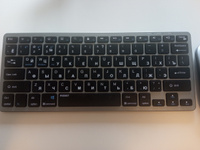 WISEBOT Комплект мышь + клавиатура беспроводная k&m, серый #28, Руслан М.