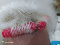 DEWAL Бигуди-липучки для волос, красные, d 13мм 12шт/уп #42, Татьяна И.