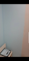 Краска акриловая водоэмульсионная для обоев, стен и потолков, керамической плитки в ванной, бетона, кирпича, кухни TURY SW-7 Colour интерьерная моющаяся без запаха быстросохнущая матовая, цвет Небесно-голубой, 2,4 кг #83, Сергей Б.